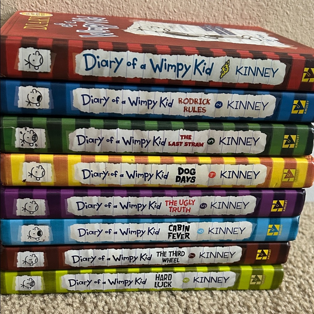 Diary of a Wimpy Kid Book Collection - Multicolor